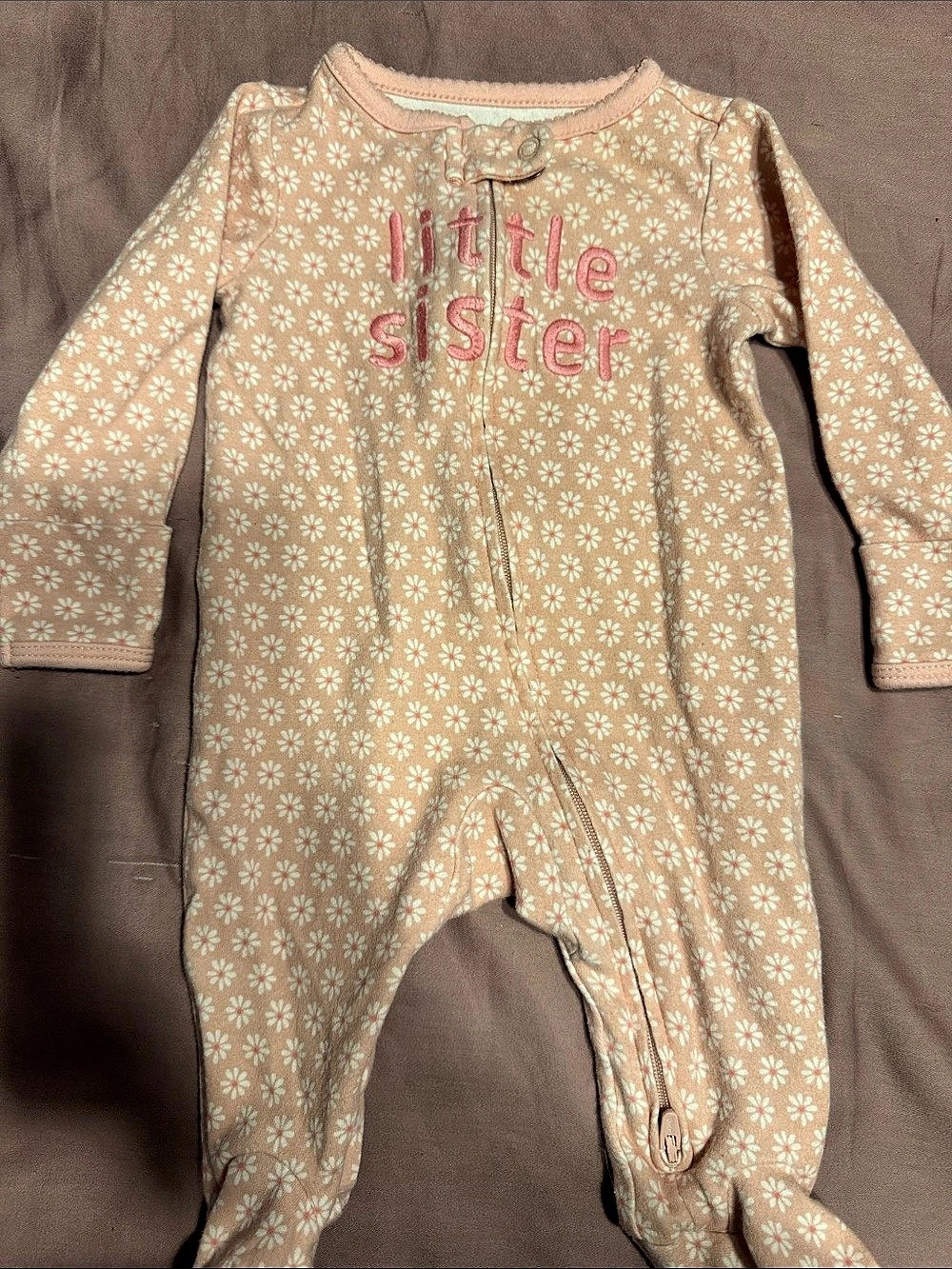 Carter's Just One You Little Sister Daisy Sleep & Play - 3 Months